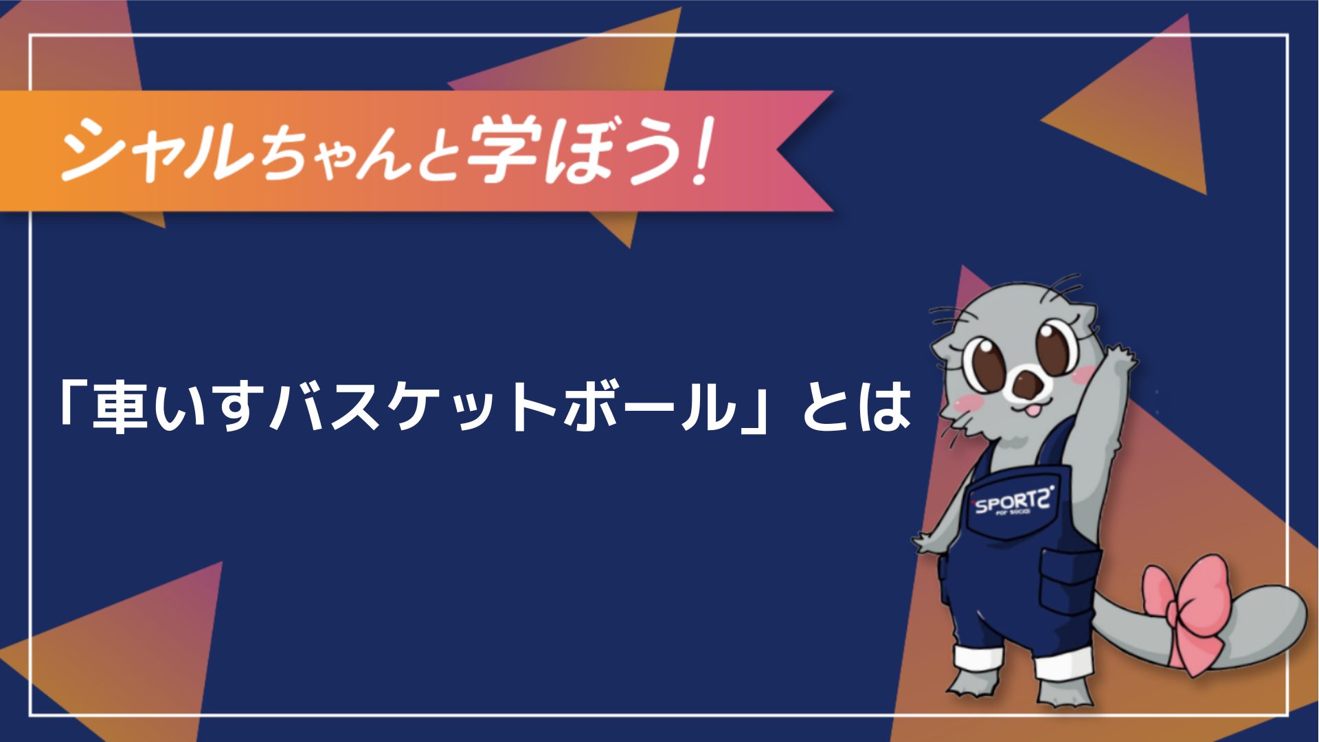 3分解説】車いすバスケットボールとは？そのルールや魅力をわかりやすく解説！｜Sports for Social